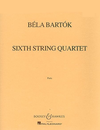 HAL LEONARD Bartok: String Quartet No.6 (string quartet) Boosey & Hawkes
