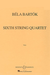 HAL LEONARD Bartok: String Quartet No.6 (string quartet) Boosey & Hawkes