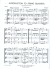 HAL LEONARD Clarke, Irma: Introduction to String Quartets Vol.1 (score & parts, optional 3rd violin part is the same as the viola part)