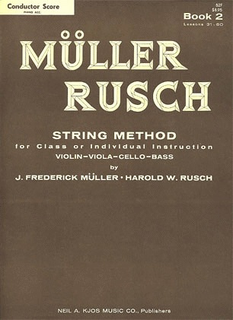 Muller, J.F. & Rusch, H.W.: (Score) String Method, Bk.2 (piano accompaniment)