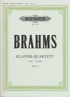 Brahms, Johannes: Piano Quartet in A major Op.26 (violin, viola, cello, piano)