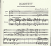 Brahms, Johannes: Piano Quartet in A major Op.26 (violin, viola, cello, piano)