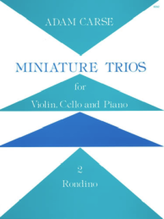 Stainer & Bell Ltd. Carse, Adam: Miniature Trios Vol.2-Rondino (violin, Cello & piano)