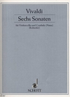 HAL LEONARD Vivaldi, A.: 6 Sonatas (cello & piano)