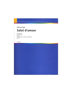 HAL LEONARD Elgar, E. (Birtel, arr.): Salut d'amour, Op. 12, (violin, viola, and cello)