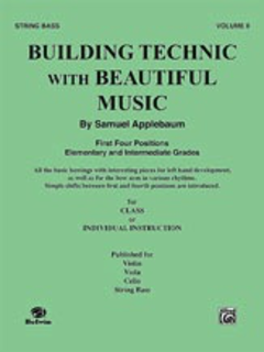 Alfred Music Applebaum, Samuel: Building Technic with Beautiful Music Bk.2 (bass)