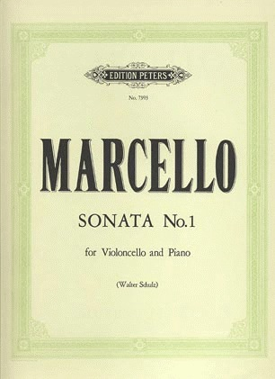 Marcello, B.: Sonata Op.2 No.1 in F (cello & piano)