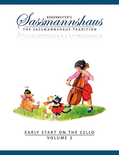 Barenreiter Sassmannshaus, Egon: Early Start on the Cello, Volume 2, Barenreiter