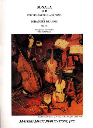 LudwigMasters Brahms, Johannes: Sonata in D Op.78 (cello & piano)