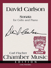 Carl Fischer Carlson, David: Sonata (cello & piano)