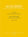 Barenreiter Schubert (Arnold): Piano Trio in Eb Major, Op.100, D.929 - URTEXT (piano trio) Barenreiter