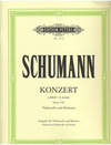 Edition Peters Schumann, Robert: Cello Concerto Op.129 (cello & piano) PETERS