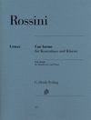 HAL LEONARD Rossini, G. (Henle): Une larme (double bass) Urtext