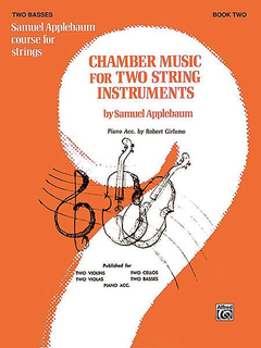 Alfred Music Applebaum, S.: Chamber Music for Two String Instruments V.2 (2 basses)