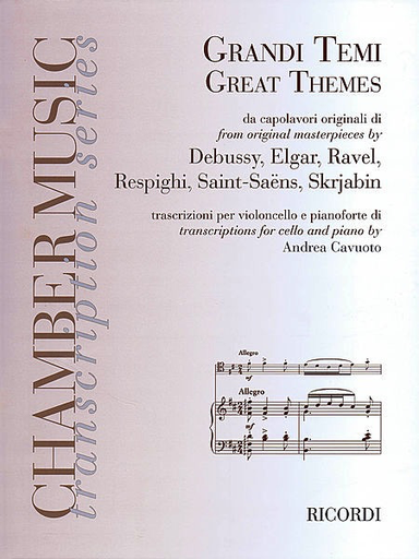 HAL LEONARD Cavuoto, Andrea: Great Themes from original masterpieces by Debussy, Elgar, Ravel, Respighi, Saint-Saens, Skrjabin/Scriabin