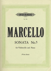 Marcello, B.: Sonata Op.2 No.5 in C (cello & piano)