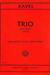 International Music Company Ravel, Maurice: Trio in A minor (violin, cello, piano)