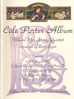 LudwigMasters Porter, Cole (Ligon): Album for String Quartet Vol.2