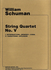 Carl Fischer Schuman, William: String Quartet No. 5 (score and parts)