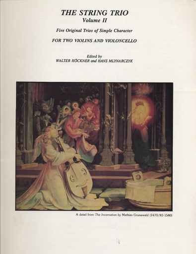 LudwigMasters Hockner, W.: The String Trio Vol.2 Five Original Trios of Simple Character  (2 violins, cello)