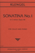 International Music Company Klengel: Sonatina No.1 in C minor, Op.48 (cello & piano)