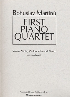 HAL LEONARD Martinu, B.: First Piano Quartet (violin, viola, cello, piano, score and parts)