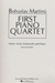 HAL LEONARD Martinu, B.: First Piano Quartet (violin, viola, cello, piano, score and parts)