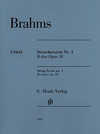 HAL LEONARD Brahms: Sextet in Bb major, Op.18 - URTEXT (string sextet) Henle Verlag