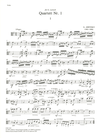 Arensky, Anton: String Quartet No. 1 Op.11 (2 violins, viola, cello) set of parts