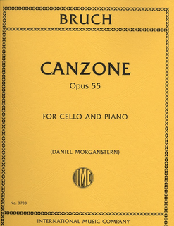 International Music Company Bruch, Max (Morganstern): Canzone Op. 55 (cello & piano)