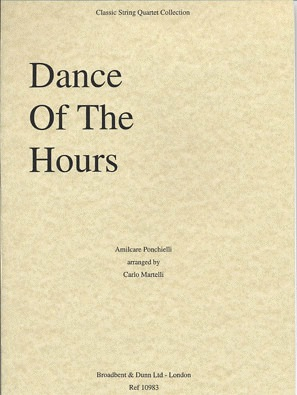 Carl Fischer Ponchielli (Martelli): Dance of the Hours (string quartet)