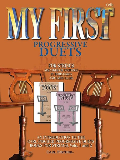 Carl Fischer Gazda/Clark: My First Progressive Duets (2 cellos) FISCHER