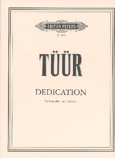 C.F. Peters Tuur, E.: Dedication (cello & piano)