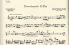 Haydn, Michael: Divertimento in C (violin, Viola & cello)