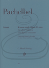 HAL LEONARD Pachelbel (Müllemann): Canon & Gigue in D Major - URTEXT (3 violins & basso continuo), classical, Henle Verlag