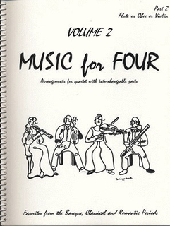 Last Resort Music Publishing Kelley, Daniel: Music for Four Vol.2 Favorites from the Baroque, Classical & Romantic Periods (Violin 2)