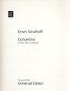 Carl Fischer Schulhoff, E.: Concertino (Flute, Viola, and Double Bass)