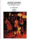LudwigMasters Tchaikovsky, P.I.: Andante Cantabile Op. 11 (cello & piano)