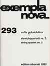 HAL LEONARD Gubaidalina, Sofia: String Quartet No. 2 score and parts