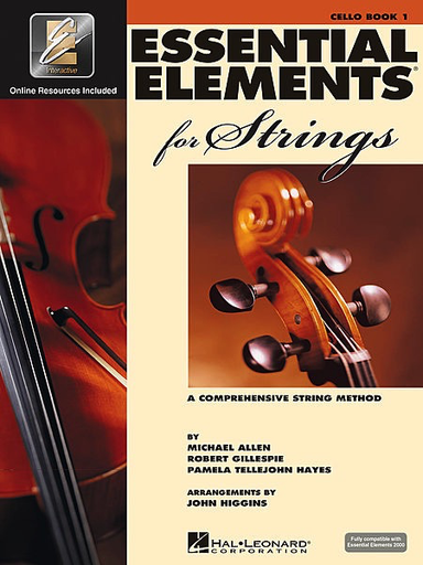 HAL LEONARD Allen, Gillespie, & Hayes: Essential Elements Interactive, Bk.1 (cello, online resources included)