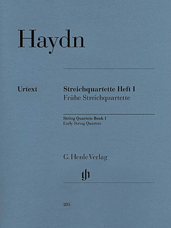 HAL LEONARD Haydn, F.J.: String Quartets Vol.1 Op. 1 & 2 (early quartets) urtext