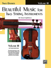 Alfred Music Applebaum, S.: Beautiful Music for Two String Instruments, Book 3 (2 basses)