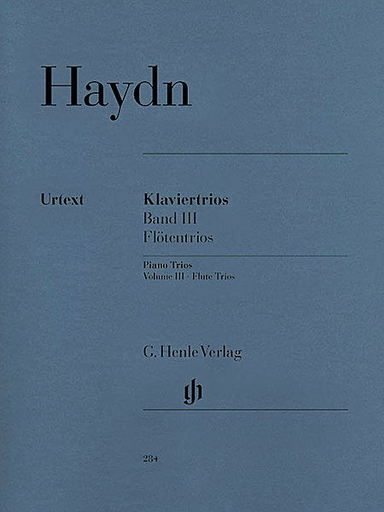HAL LEONARD Haydn, F.J. (Stockmeier, ed.): Piano Trios, Vol.3, urtext (flute or violin, cello, and piano)