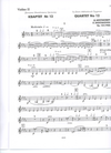 HAL LEONARD Shostakovich, Dmitri: String Quartet No. 12 Op.133 (1968) set of parts