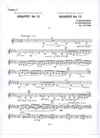 HAL LEONARD Shostakovich, Dmitri: String Quartet No. 12 Op.133 (1968) set of parts