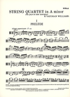 Vaughan Williams: String Quartet in A minor (set of parts)