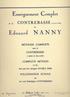 Nanny, Edouard: Complete Method for the Double Bass Vol.1