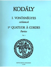 HAL LEONARD Kodaly, Zoltan: String Quartet Op.2 No.1 (parts)