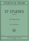 International Music Company Storch-Hrabe (Zimmerman): 57 Studies Vol.2 (bass)