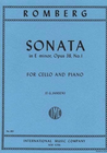 International Music Company Romberg (Jansen): Sonata No.1 in E minor, Op.38 (cello & piano)